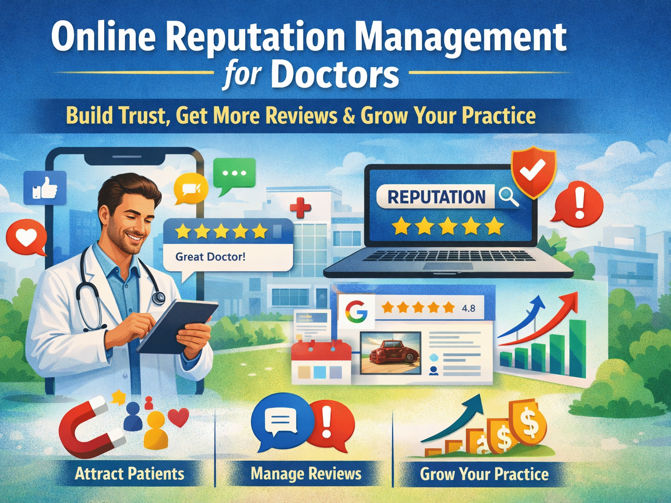 online reputation management for doctors