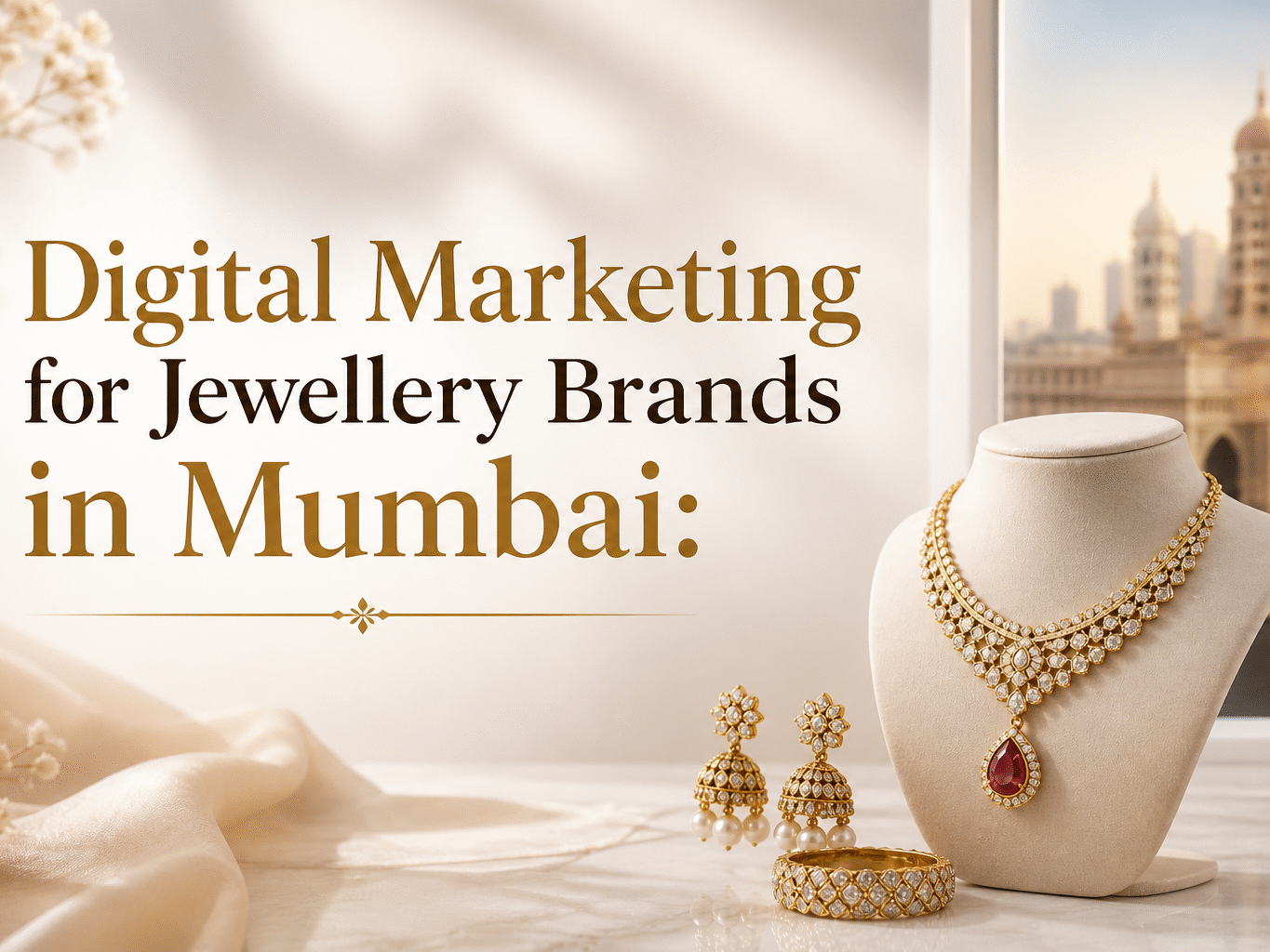 Digital Marketing for Jewellery Brands in Mumbai: What Actually Drives Online and In-Store Sales