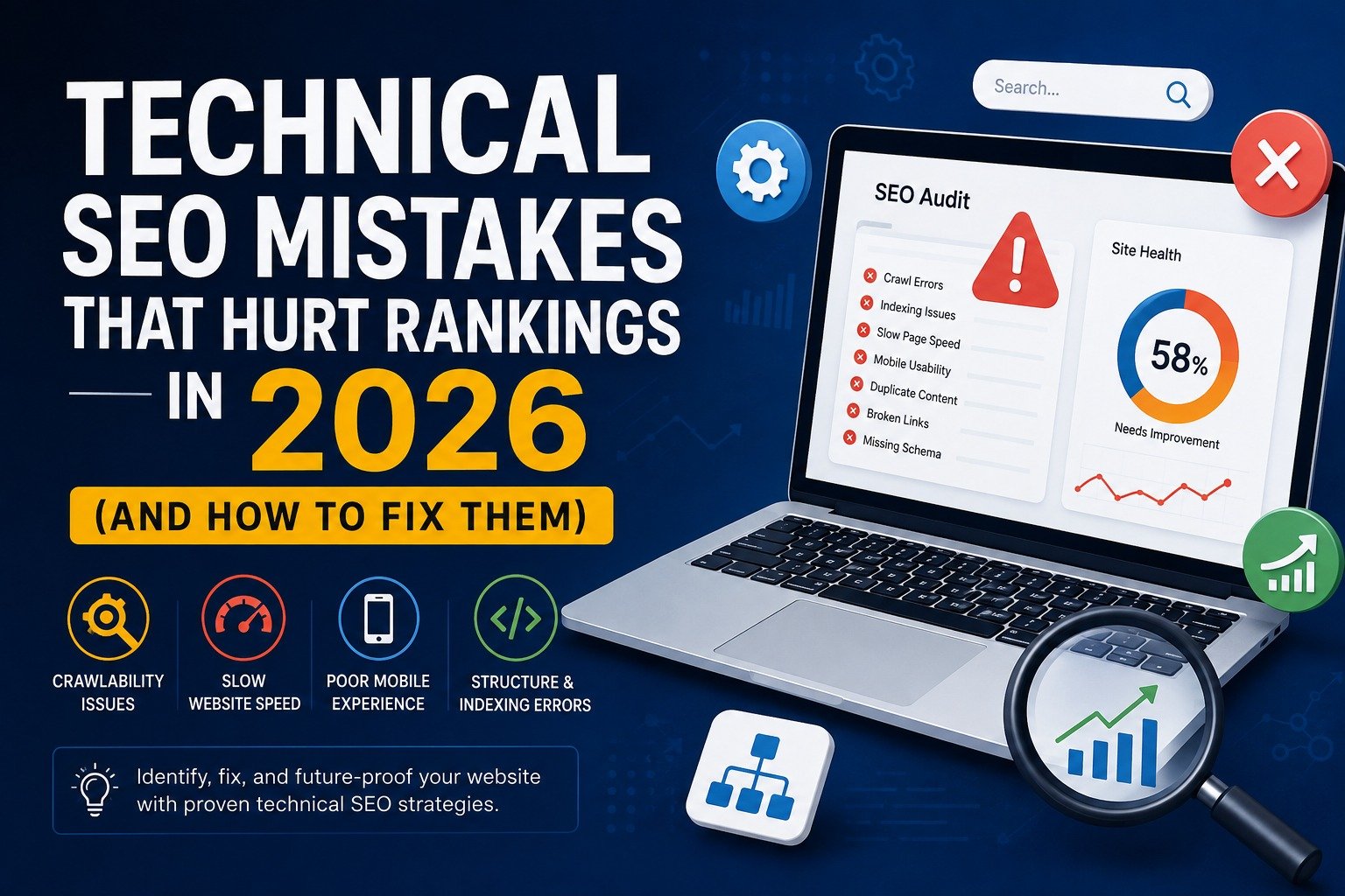 Technical SEO Mistakes That Hurt Rankings in 2026