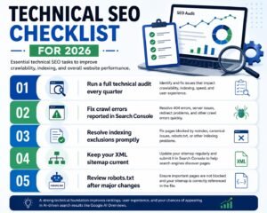 Technical SEO Checklist for 2026
