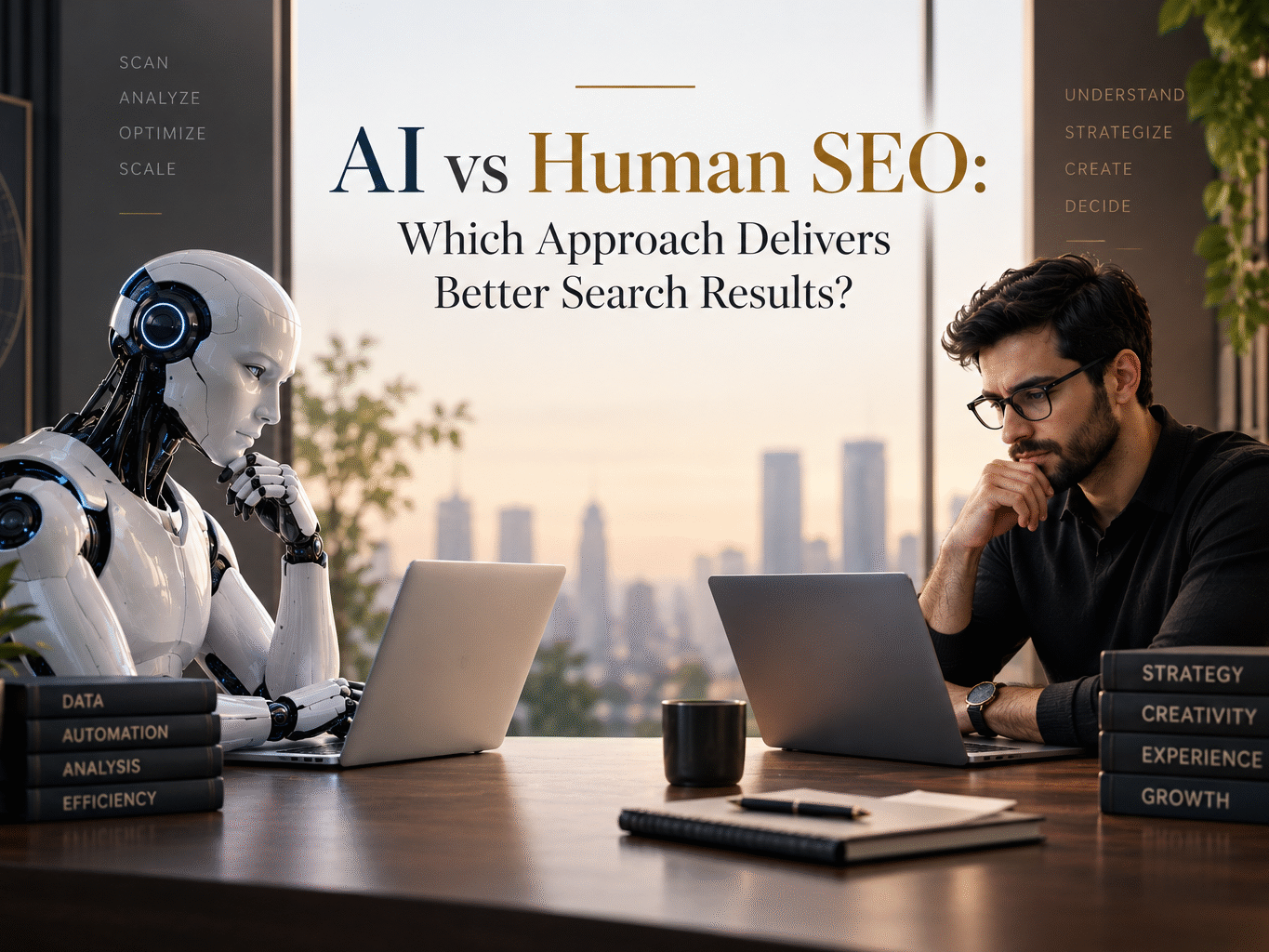 AI vs Human SEO