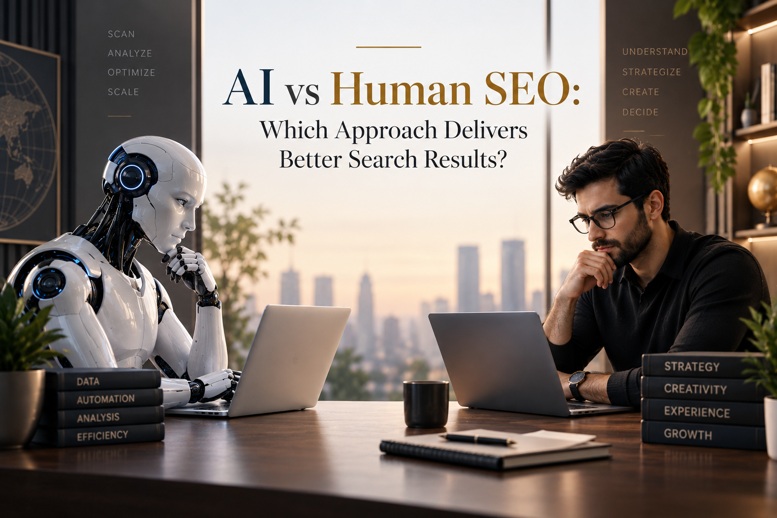 AI vs Human SEO