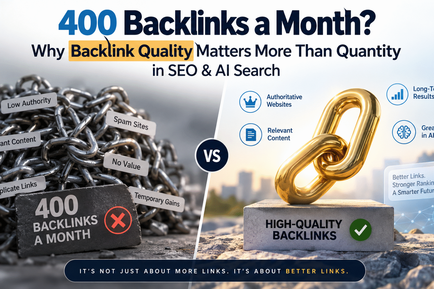 backlink quality vs quantity